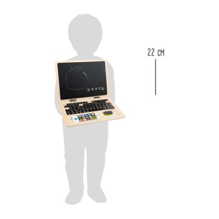 Puidust sülearvuti magnettahvliga