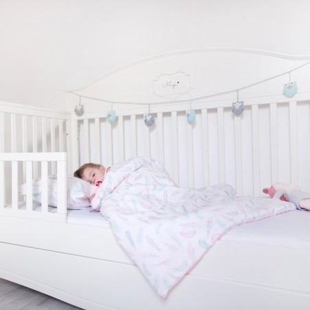 Soe tekk 110x150 cm, bambus/minky, photosafari / beež