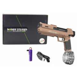 Automaatne veepüstol pruun läbipaistev konteiner