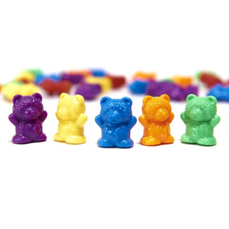 Montessori loendamise mäng karud