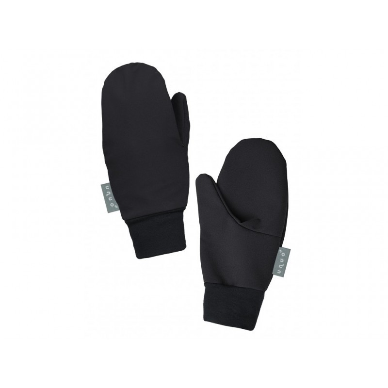 Laste softshell kindad, must