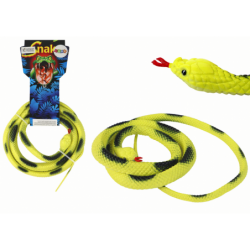 Tehiskummist Coral Snake Yellow PVC plaastritega