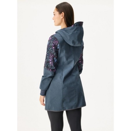 Naiste softshell mantel, brindle petals