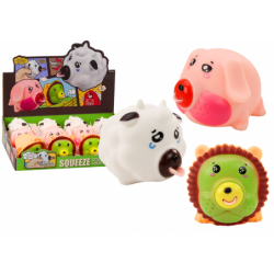 Squiny Animals Lion Pig Cow Stressivastane...