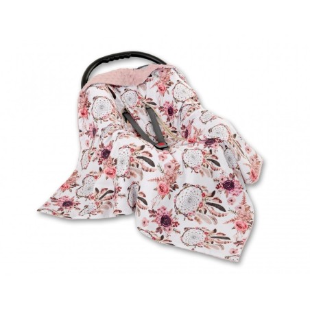 Turvahälli tekk, roosa / flower dream catchers