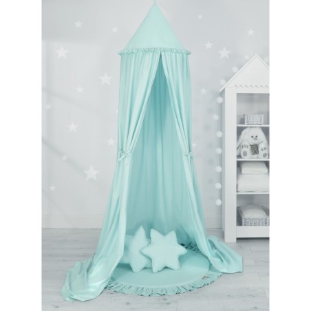 Baldahhiin + mängumatt + padjad, mint