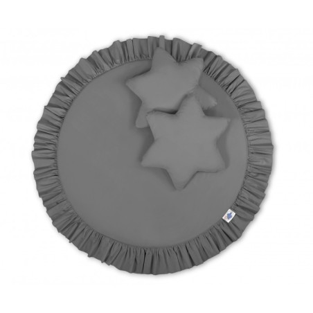 Baldahhiin + mängumatt + padjad, tumehall