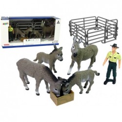 Figuurikomplekt Four Donkey Farmer...