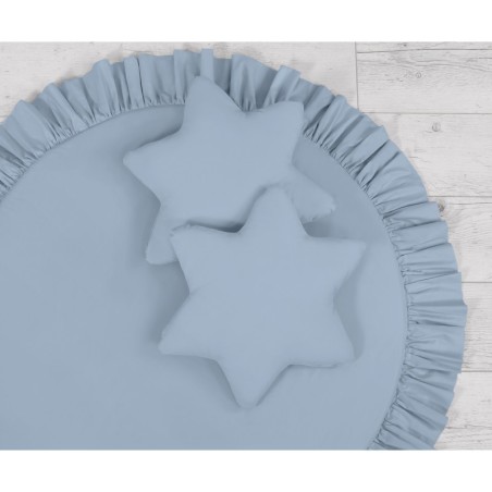 Baldahhiin + mängumatt + padjad, pastell sinine