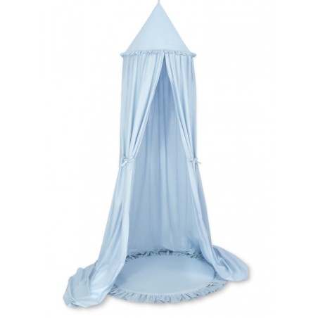 Baldahhiin + mängumatt, helesinine