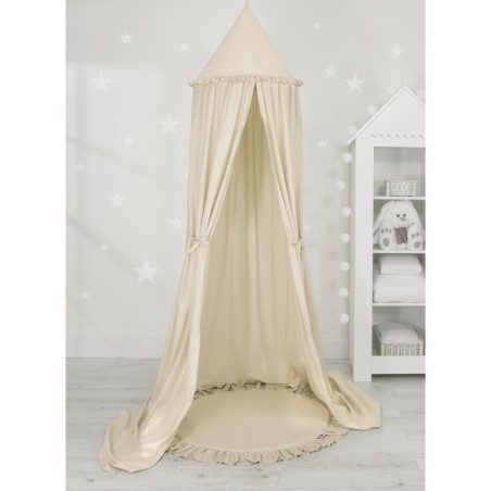 Baldahhiin + mängumatt, beež