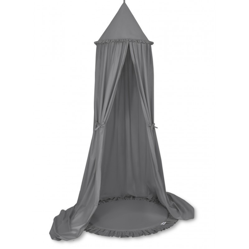 Baldahhiin + mängumatt, tumehall