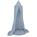 Baldahhiin + mängumatt, pastell sinine