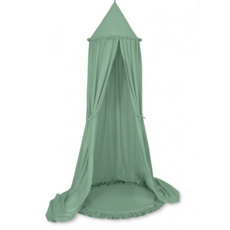 Baldahhiin + mängumatt, pastell roheline