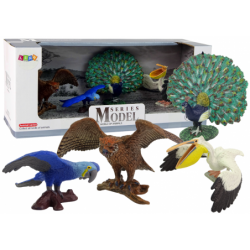 Figuurikomplekt Maailma linnud 4 osaga Pelikan...