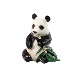 Kollektsionääri kujuke Suur Panda bambusega