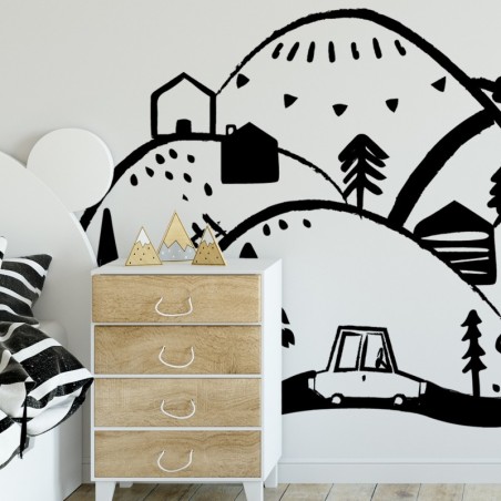 Seinakleebis mäed S, must