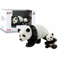 Komplektis 2 pandafiguuri koos noorte...