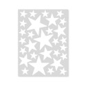 Seinakleebised Stars, valge