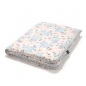Tekk 110x140 cm, SLEEPY OWLS - LIGHT GREY