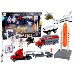 Figuuride komplekt Space Truck Rocket 15 El.
