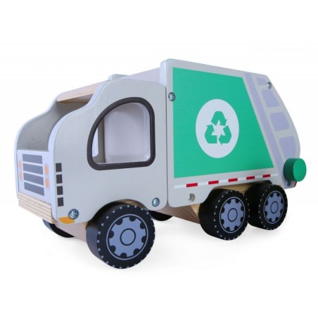 Puidust prügiauto