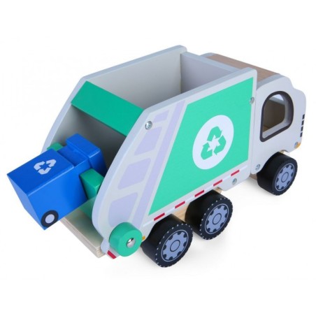 Puidust prügiauto