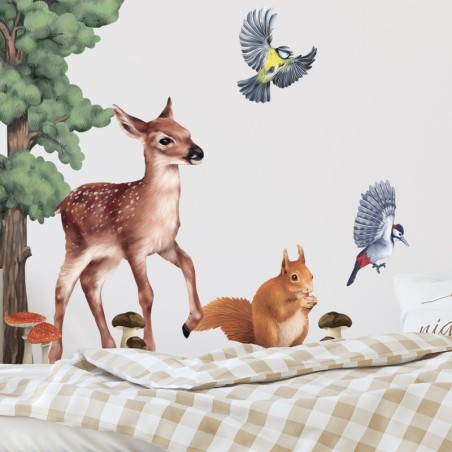Seinakleebis forest animals 2