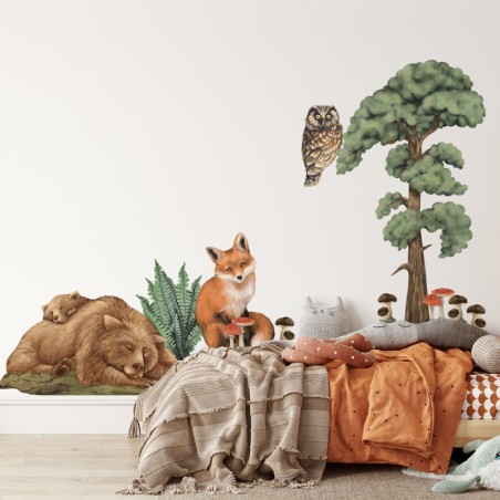 Seinakleebis forest animals 1