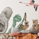 Seinakleebis safari loomad 1