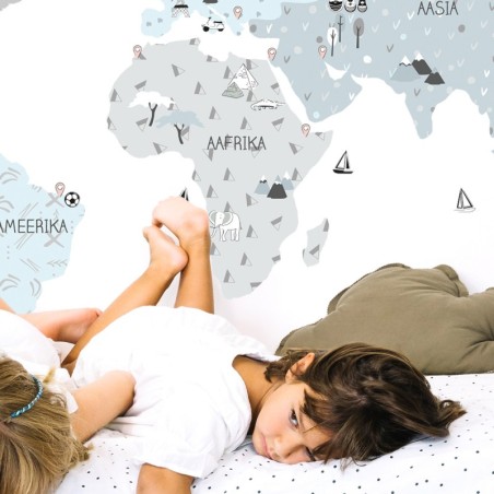 Seinakleebis Maakaart M eesti keeles, eco