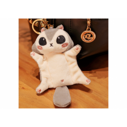 Plush Mascot Sugar Glider Squirrel Grey...
