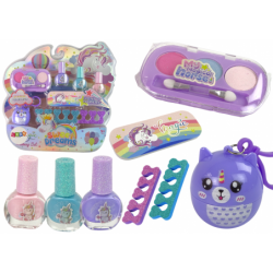 Pastelne Unicorn Beauty Set Küünte...