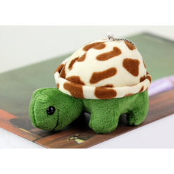 Plush Turtle 10 cm pruun maskott võtmehoidja