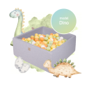 Pallimeri Dino 90x90x40 cm + 300 palli