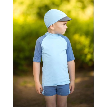 Laste müts UV-kaitsega 50+, helesinine