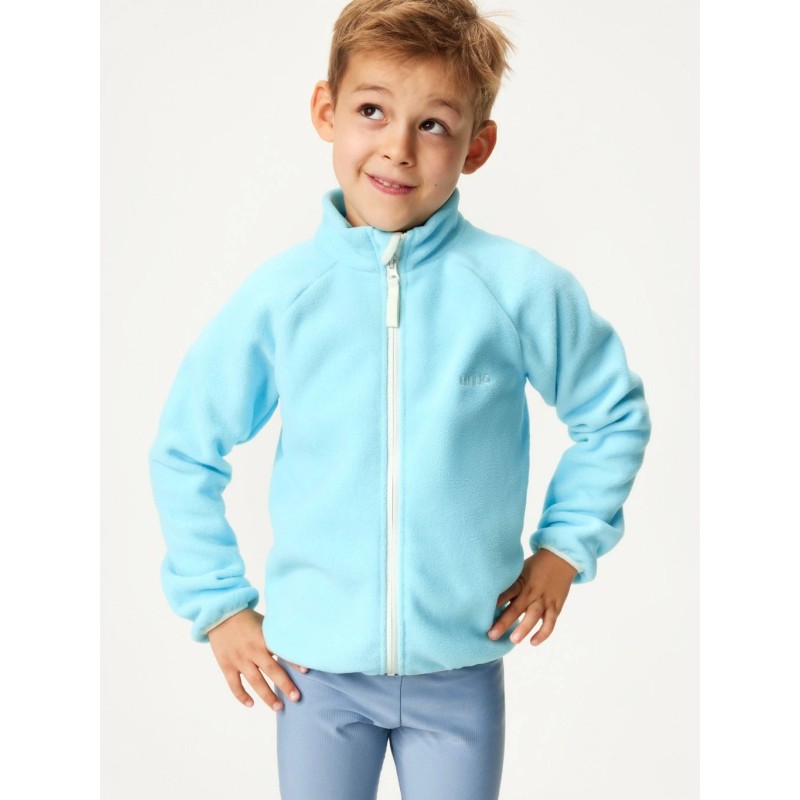 Laste fliis pusa lukuga, helesinine