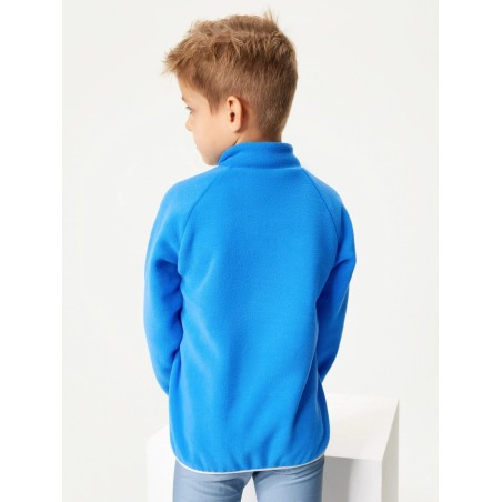 Laste fliis pusa lukuga, tumesinine