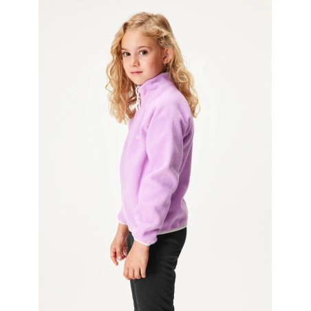 Laste fliis pusa lukuga, lilla