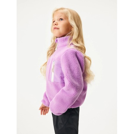 Laste fliis jakk Teddy, lilla