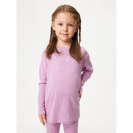 Laste meriino pikkade varrukatega pluus, roosa