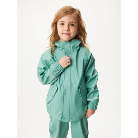 Laste veekindel vihmajope ilma voodrita, mint