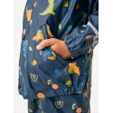 Laste veekindel vihmajope ilma voodrita, dinosaurused