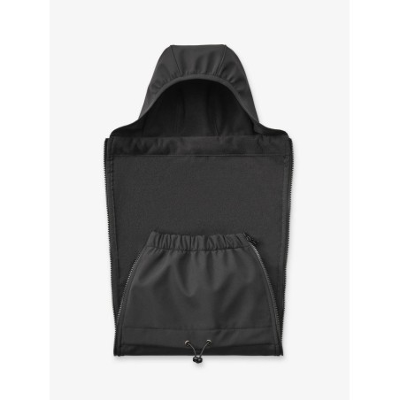 Beebi kandmise lisatükk sisu kapuutsiga, must