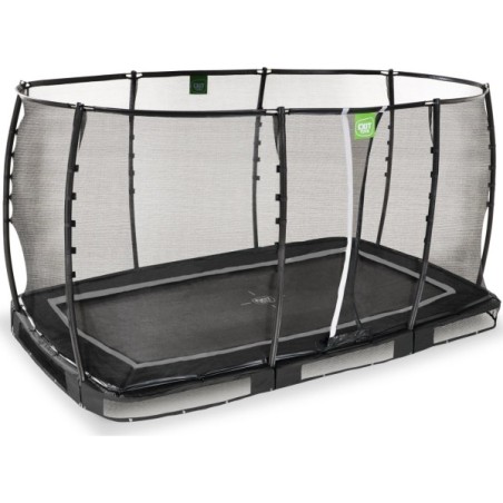 Maapealne batuut EXIT Allure Premium, must, 214 x 366 cm