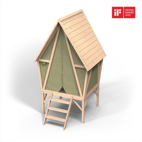 EXIT Yuki 300 laste mängumaja koos liumäega