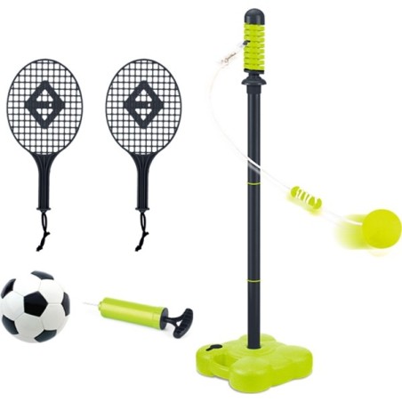 Laste 2-in-1 reketi ja palli mängukomplekt inSPORTline