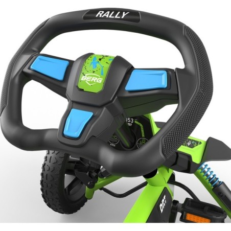 BERG Rally DRT Green pedaalidega kart auto