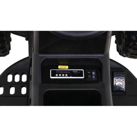 Must laste elektriline traktor koos haagisega