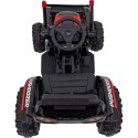 Laste elektriline traktor kopaga punane